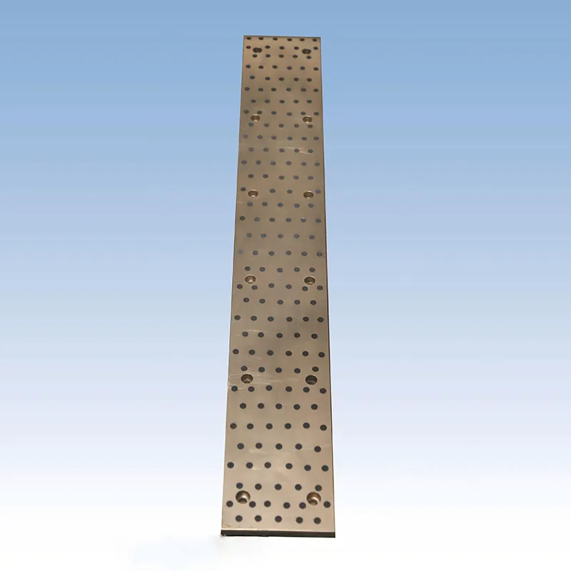 Самосмазывающаяся медная скользящая пластина (3)