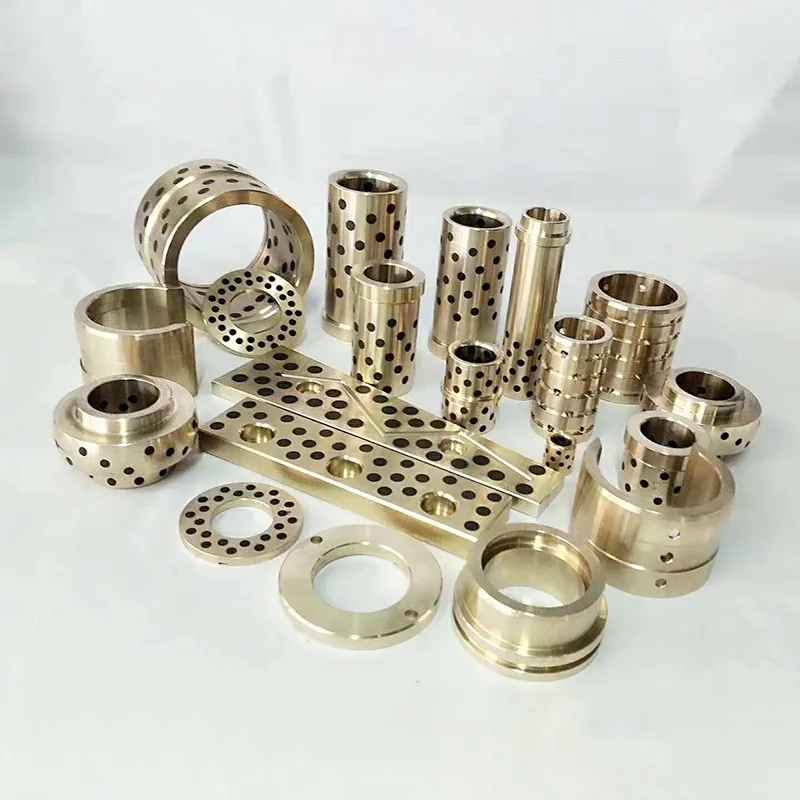 Самосмазывающаяся медная скользящая пластина (4)